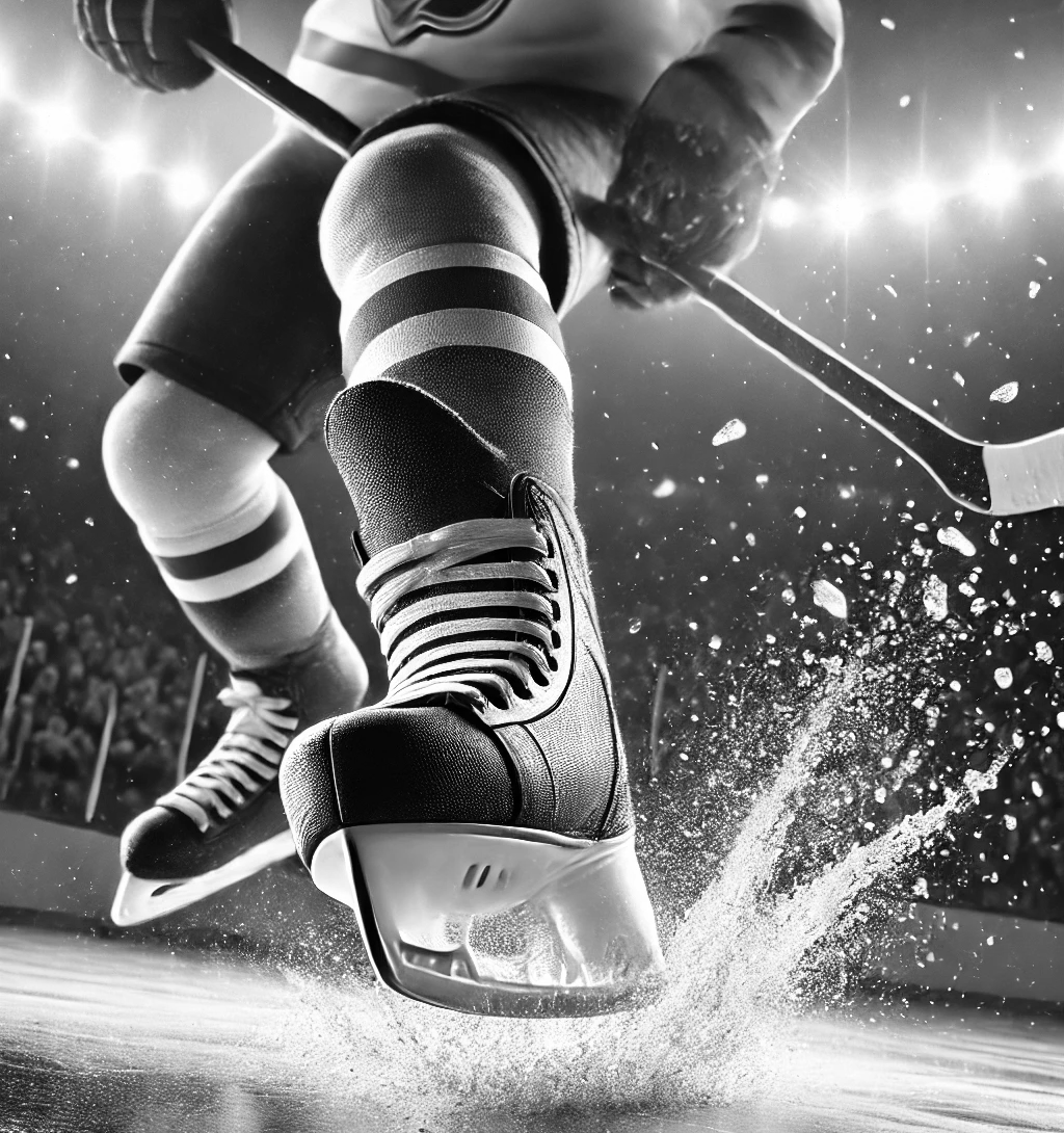 en som spiller ishockey
